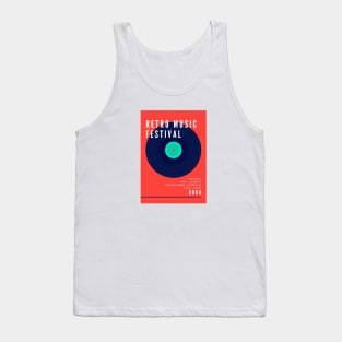 Retro Music Festival Tank Top